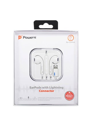 Apple Design Power In Headphones - Wired to Lightning Port for iPhone - 1 Meter Length - High Sound Quality - pzsku/Z44116942BD537D068B8CZ/45/_/1707419278/d15b2569-5dde-4edb-ab15-a69be7aec34d
