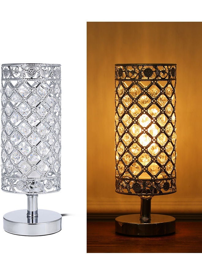 NIBEMINENT Crystal Bedside Table Lamp Warm White - Image 5