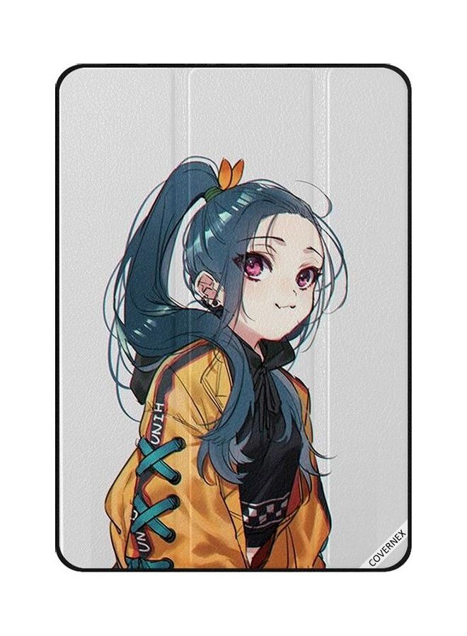 NIBEMINENT Anime Girl Protective Case Cover For Apple iPad Pro 2nd Gen Multicolour