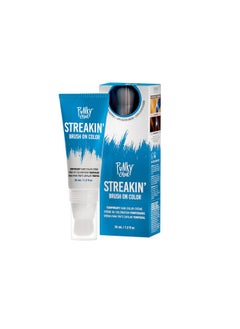 Colour Streakin' Brush On Color Blue, Temporary Hair Color Creme, Instant, Diy Hairstyle, Vibrant, Soft Hold, Men Women Kids, Easy-Squeeze Tube, 1.2 Fl Oz - pzsku/Z4411A243636F1DEB7E00Z/45/_/1734182952/f667a307-e083-4b81-8b0c-6033fd867ef6