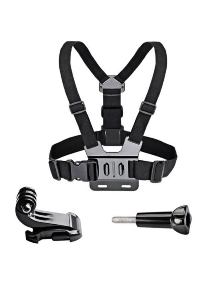 Generic Set of Chest Strap Mount Belt For Gopro Hero7/6/54K Black  - Image 1