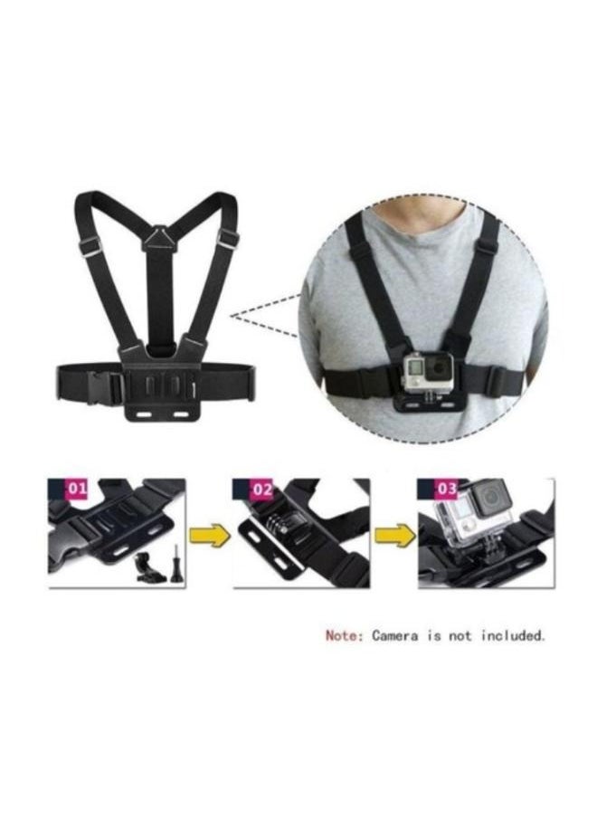 Generic Set of Chest Strap Mount Belt For Gopro Hero7/6/54K Black  - Image 3