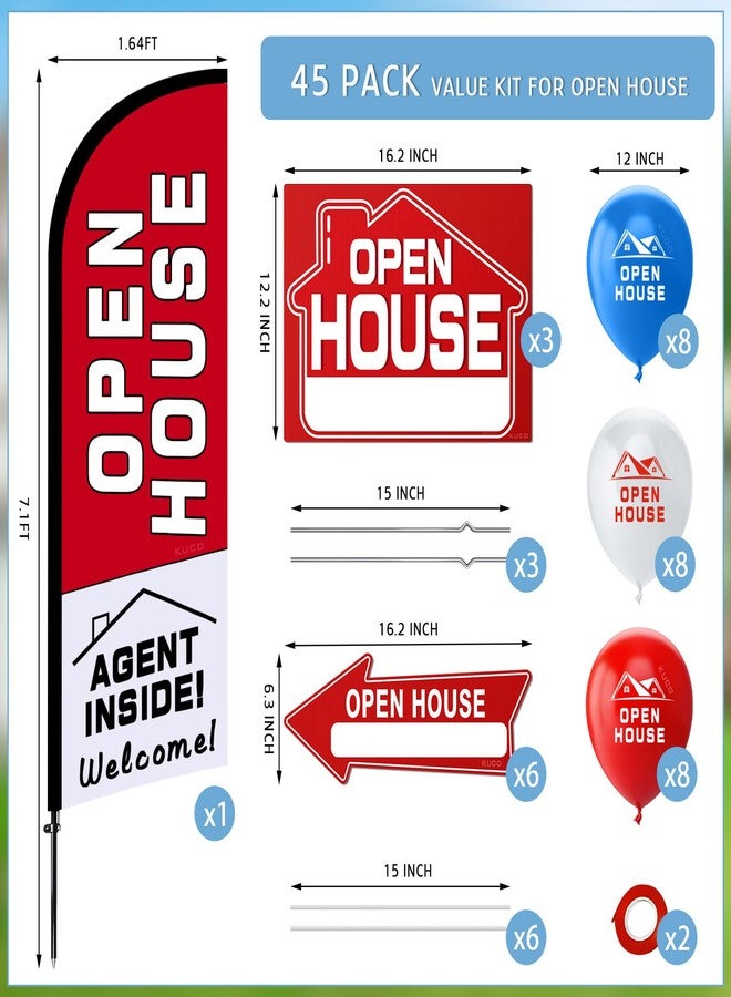 Kuco open house signs for real estate - Image 2