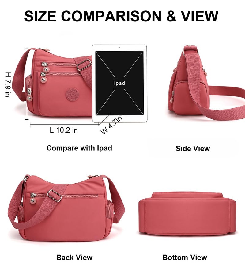 Hiflyer Ginkgo Crossbody Bags - Trendy Crossover Purse, Over Shoulder for Women (Ginkgo leaf) - Image 5