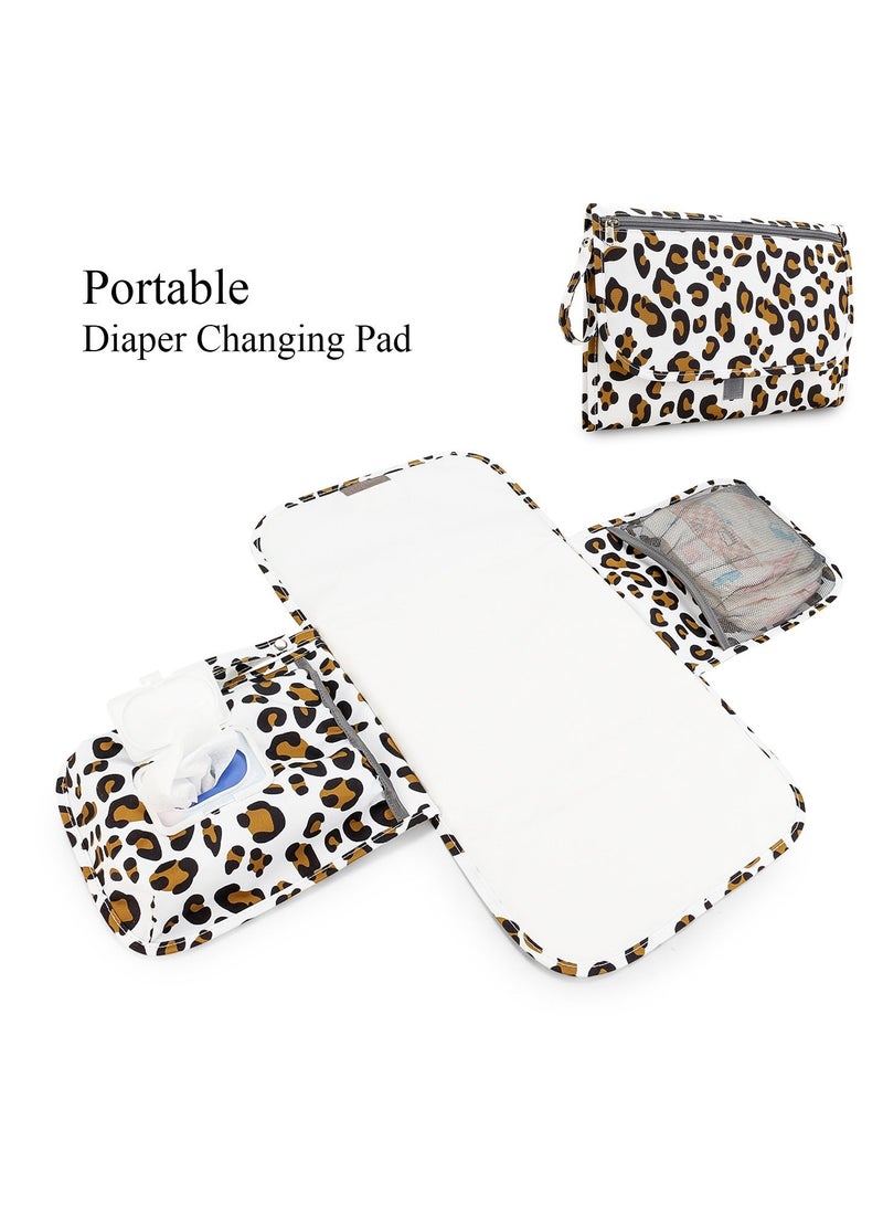 RedMapleTEK Foldable Diaper Bag for Going Out, Portable Baby Changing Pad - Image 1