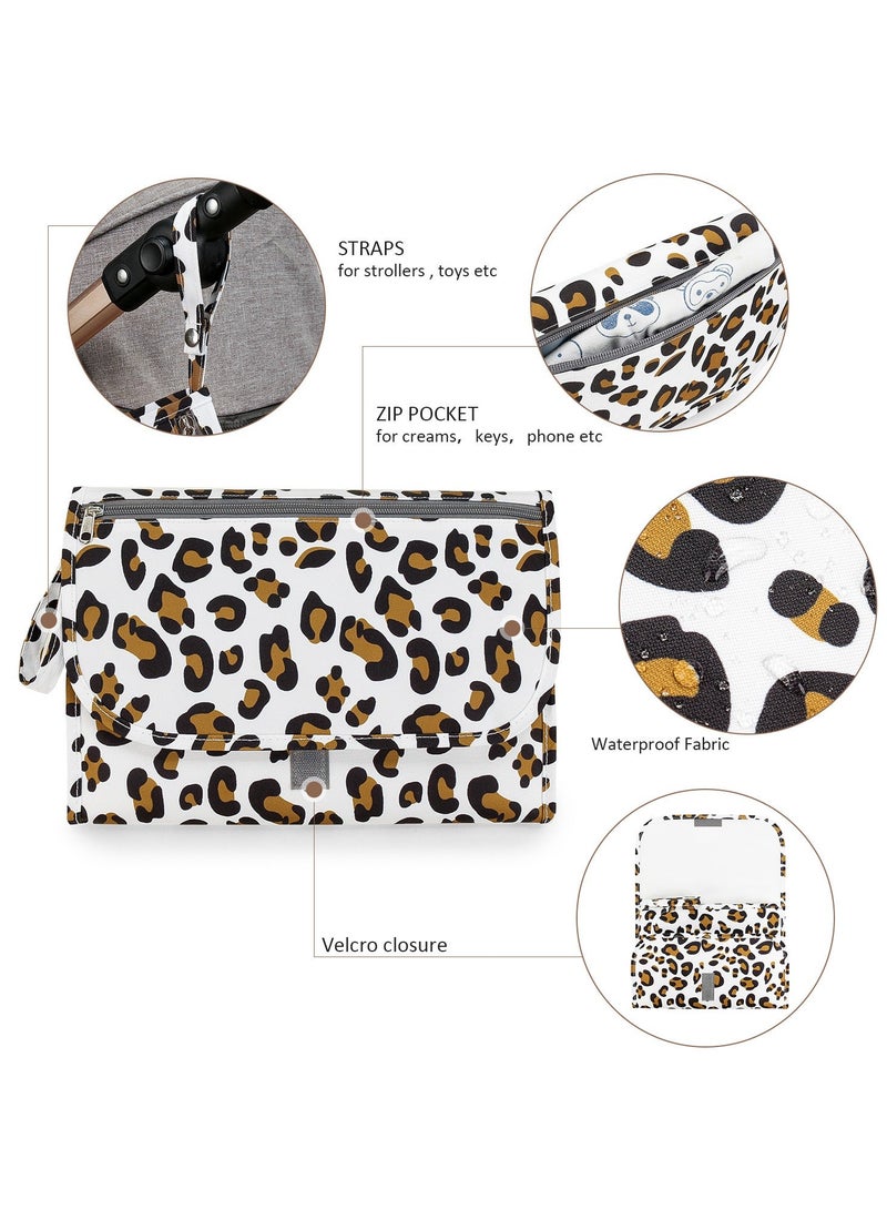 RedMapleTEK Foldable Diaper Bag for Going Out, Portable Baby Changing Pad - Image 2