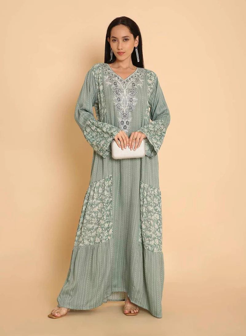 HANA & SARA arabic long jalabiya dress for womens with unique design