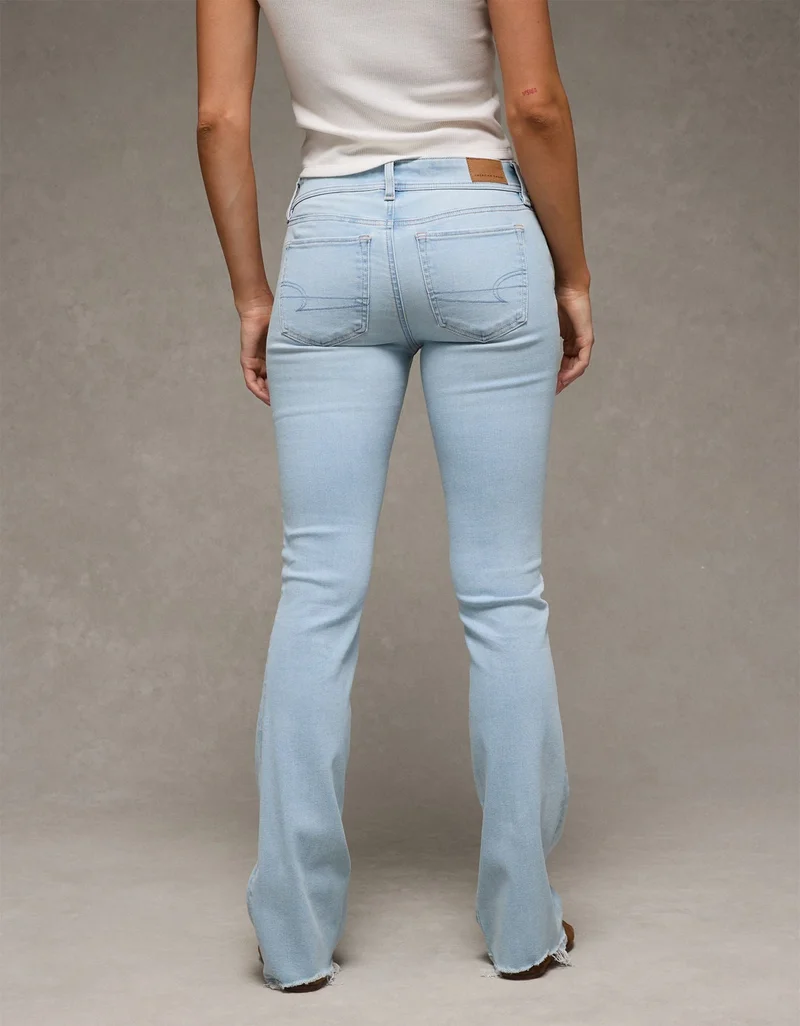 American Eagle AE Next Level Low-Rise Kick Bootcut Jean
