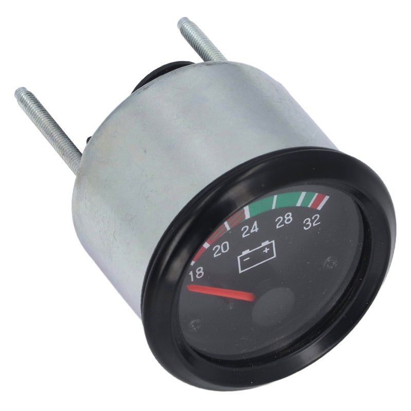 Voltage Gauge 52mm Aluminum Alloy LED Voltmeter Gauge for Diesel Engine 24V 18‑32V - Image 1