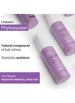 BARE ANATOMY Bare Anatomy Ultra Smoothing Hair Serum Powered By Carbohydrate Complex & Niacinamide | Serum for Smooth & Shiny Hair | For Dry & Frizzy Hair | Women & Men | 50 ml  - Image 4