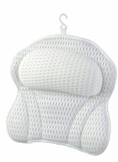 KASTWAVE Bath Pillows, 4D SPA Air Mesh Bathtub Pillows for Tub, Shower Head Neck Shoulder  - Image 1