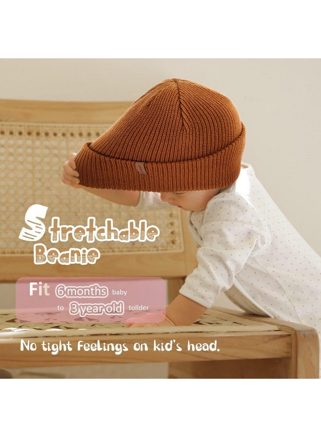Furtalk FURTALK Toddler Beanie Baby Boys Girls Beanies Kids Winter Hats Children Knit Warm Caps - Image 3
