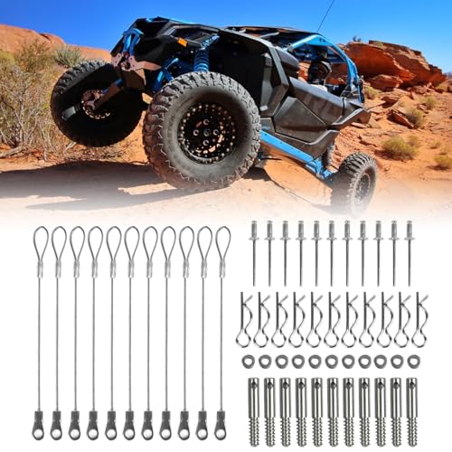psler Clutch Cover Pin Kit for X3 PSLER Quick Release Belt Cover Tool Clutch Cover Gasket Kit Compatible with Maverick X3 2017 2018 2019 2020 2021 2022 2023 2024 2025 Replace715005045 - Image 1