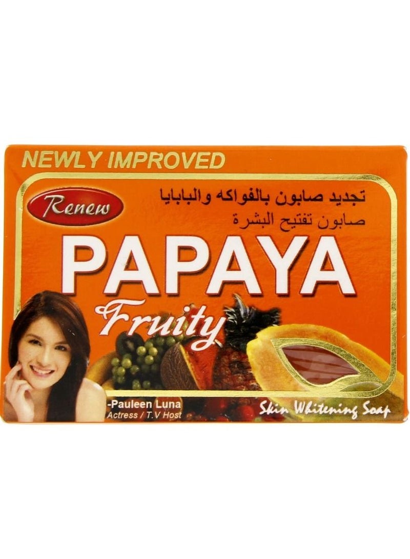 Renew Papaya Fruit & Papaya Skin Lightening Soap 135g