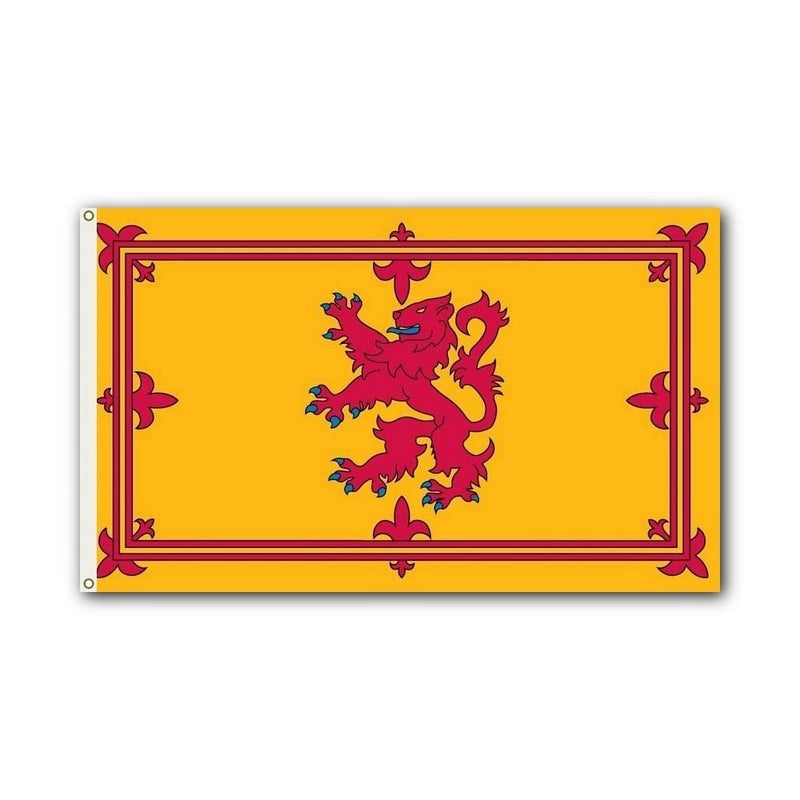 Shoe String King Scotland Lion Outdoor Flag  Large 3 x 5 WeatherResistant Polyester