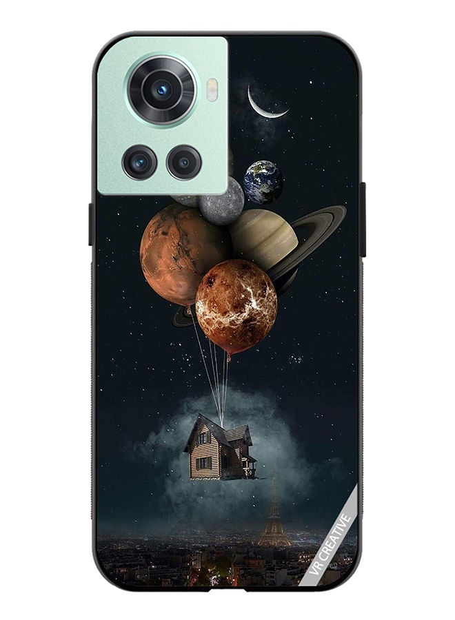 VR CREATIVE Protective Case Cover For OnePlus 10R Galaxy Design Multicolour - Image 1