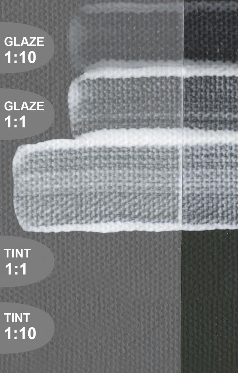 Golden Fluid Acrylic, 16 ounce bottle Zinc White - Image 2