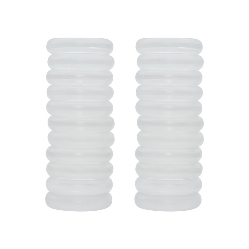 Eleven Discs Â¾-Inch Translucent Plastic Discbound Expansion Discs for Custom Notebook and Planner - Compatible with Circa, Arc, TUL (Set of 22)