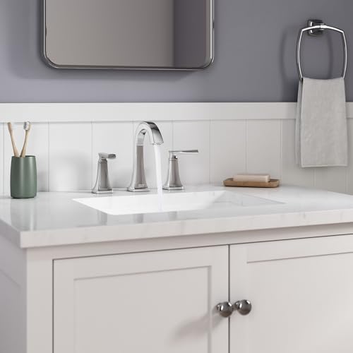 American Standard أمريكان ستاندرد 7426801.002، بيلميد تو-هاندل 8-إنش واسع الحوض للحمام، كروم - Image 2