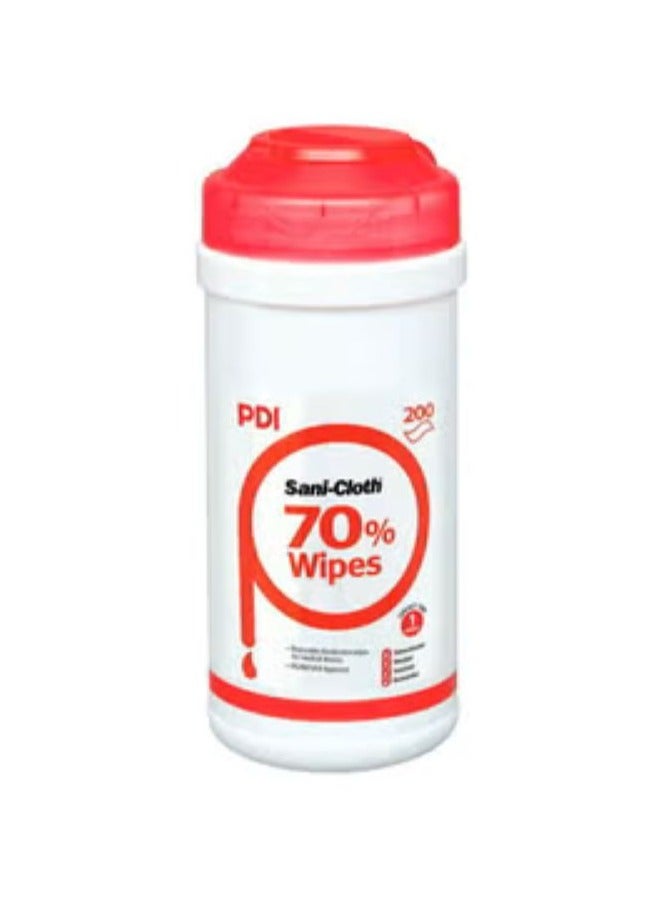 بي دي آي 200 قطعة من مناديل ألكو المضادة للجراثيم بنسبة 70% - Image 1