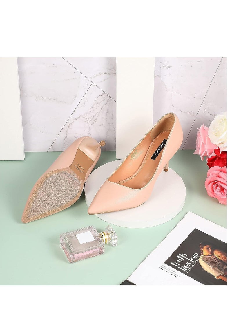 SYOSI 3 Rolls 15.7x5.9 Inch Sole Anti-Slip Sticker Self-Adhesive Sole Protector Sticker Crystal Clear Self-Adhesive Pad Sole Anti-Slip Protective Cover Sole Protector for High Heel Sneakers - Image 5