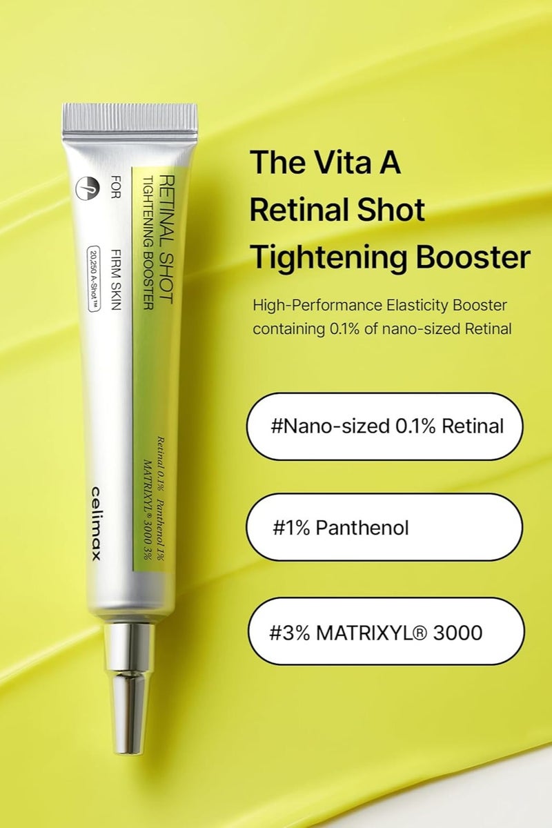 سيليماكس Vita A Retinal Shot Tightening Booster مع شبكية الدهون، Matryxyl، المسام الحد الأدنى، التجاعيد والخطوط الدقيقة، بشرة أقوى، 15 مل - Image 2