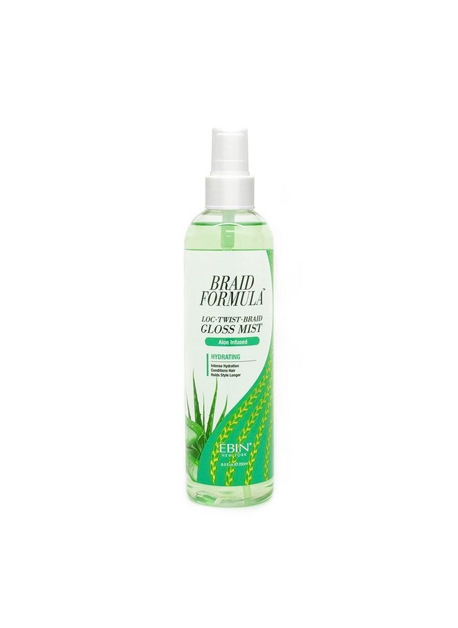 EBIN NEW YORK Braid Formula Loc Twist Braid Gloss Mist Aloe Infused Hydrating  - Image 1