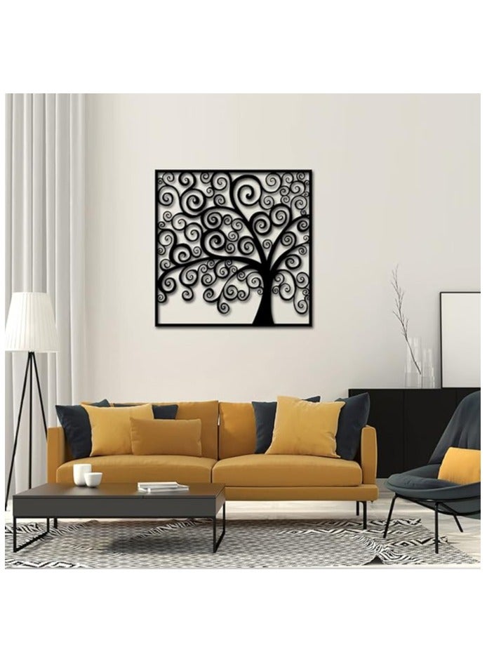 MIRFA Wooden Tree Of Life Adhesive Wall Art - Image 2