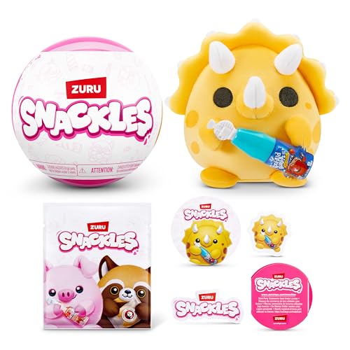 Snackles Licensed Series 3 5-inch Plush by ZURU, Plush with License Snack Brand Accessory - Image 1