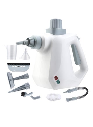 Steam Cleaner, 1050W, 3 Bar Steam Pressure, 400ml Capacity, with 9pcs Accessory, High Temperature Kills 99.99% of Viruses & Bacteria for Kitchen Sofa Bathroom Car Window - pzsku/Z44133B85C76EF4AD2307Z/45/_/1742451856/cfdfc92e-ba1a-4edf-88a6-0e7655e5db09