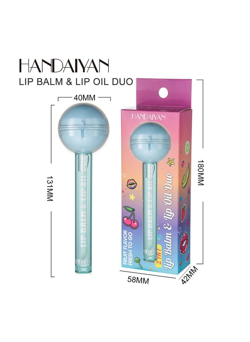 Handaiyan 2 IN 1 Lip Balm and Lip Oil Duo - Image 4