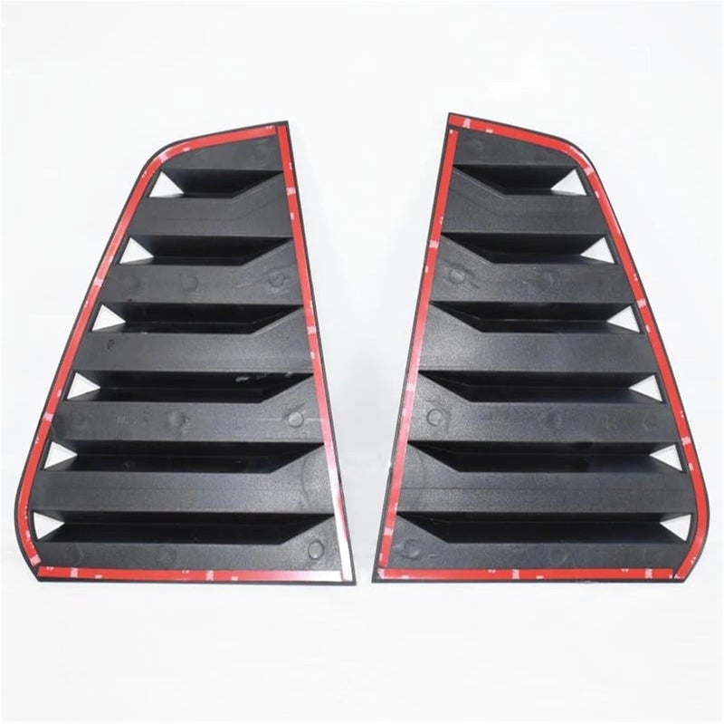 2PCS Compatible with VW Golf MK6 MK7 MK7.5 GTI R 2003-2020 Car Rear Shutter Cover Trim Window Louver Side Vent Trim(Golf 7 Glossy) - Image 4