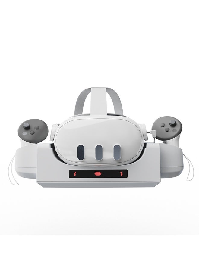 Wall Mountable Grip Contact Charging for Meta Quest 3VR, VR Headset Storage Rack - Image 2