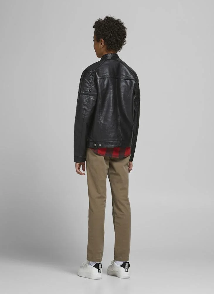 جاك وجونز جونيور جاكيت جاي جي روكي أساسي للأطفال