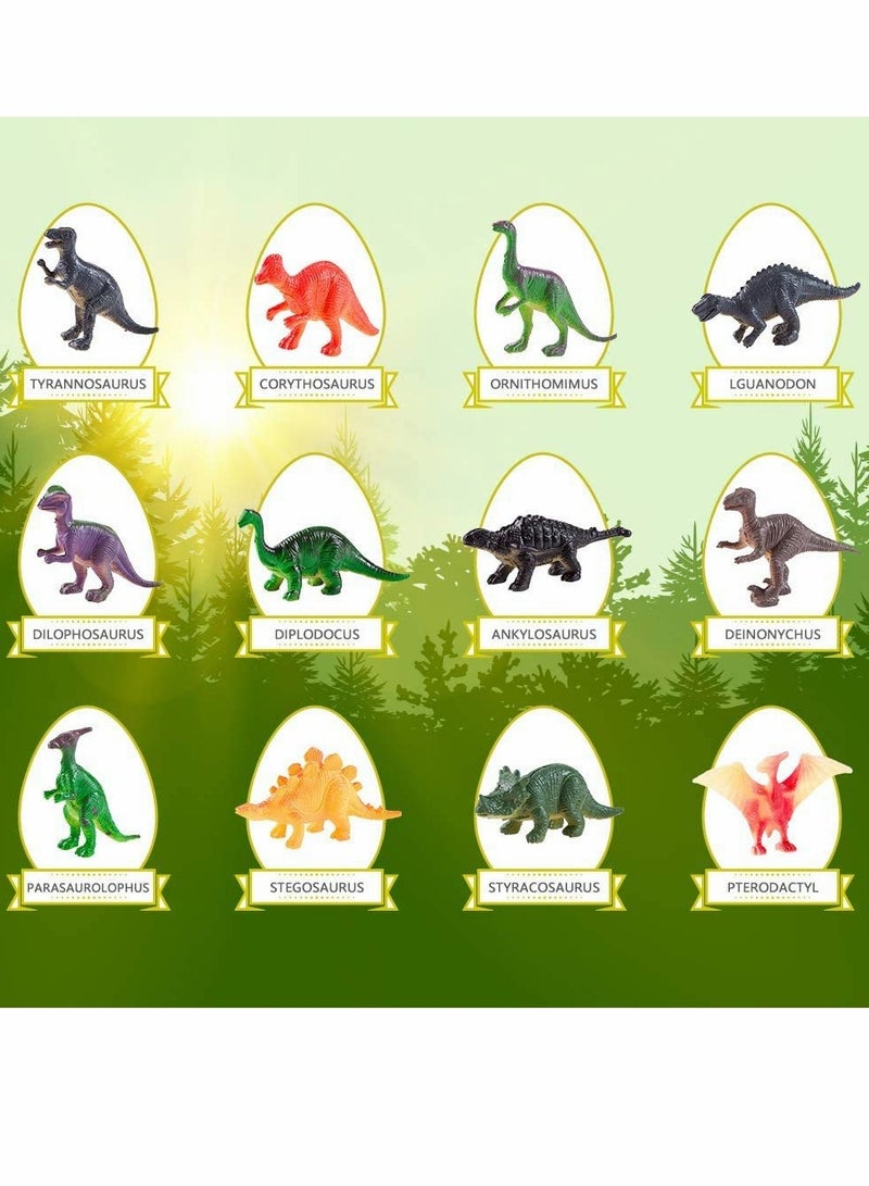 Archaeological excavation toys 12 Different Fossil/Eggs with 12 Excavation Kits,Excavation Educational Science Gifts for Kids Party Archaeology Paleontology Toy (Dinosaur Eggs) - Image 5