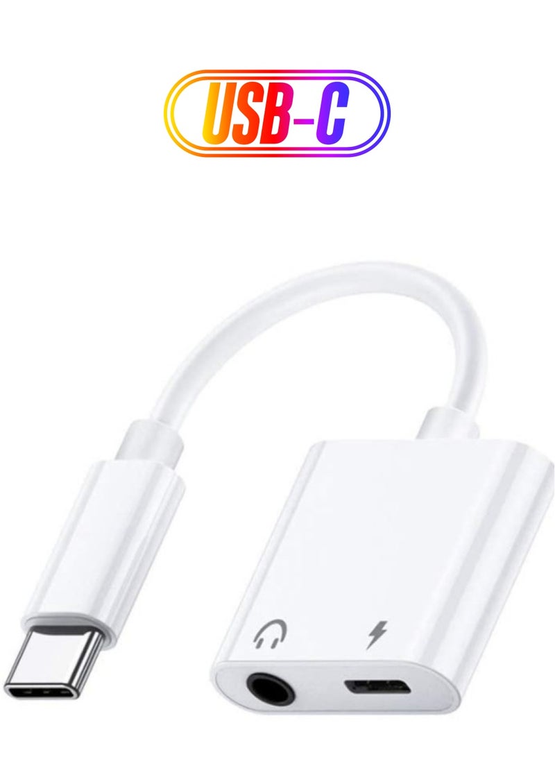 ELTRAZONE USB C to Headphone Jack Adapter with 3.5mm Aux Audio and Type C Charger Dongle Converter USBC Earphone Adaptor for Google Pixel 4 4XL 3 3XL 2 2XL,Samsung Note 10 , iPad Pro 2020 2019 2018 and More - Image 1