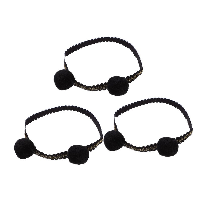 Soft High Elasticity Cloth Hair Bands For Boys Girls 3 Pack Photographic Hair Ornament - Image 2