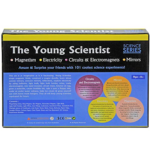 Toy Cloud The Young Scientist Series - 1 with 101 Coolest Science Experiments | Leaning & Educational Kit | Science Series of Magnetism, Electricity, Circuits & Electromagnets - 8 Years Above - Image 4