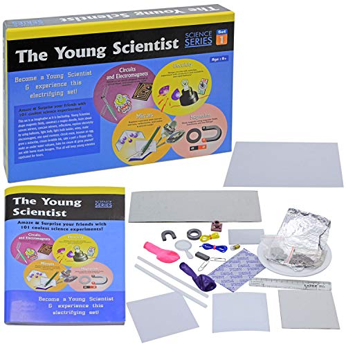 Toy Cloud The Young Scientist Series - 1 with 101 Coolest Science Experiments | Leaning & Educational Kit | Science Series of Magnetism, Electricity, Circuits & Electromagnets - 8 Years Above - Image 1