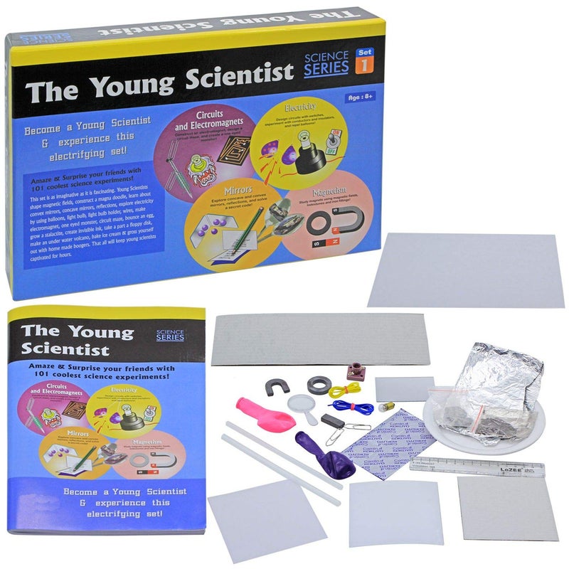 Toy Cloud The Young Scientist Series - 1 with 101 Coolest Science Experiments | Leaning & Educational Kit | Science Series of Magnetism, Electricity, Circuits & Electromagnets - 8 Years Above - Image 5
