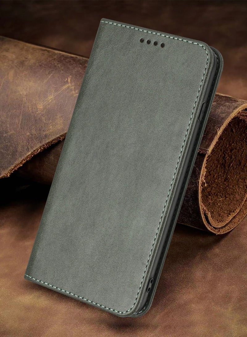 Suteni Flip Cover Card Slots Magnetic Leather Phone Case for iPhone  - Image 1