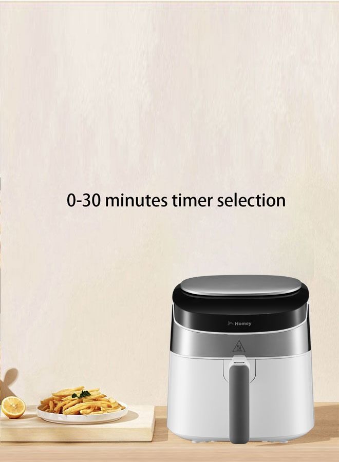 هومي مقلاة هومي الهوائية تمتعي بخيراتها الصحية ذات اللون البني الذهبي مع أقل قدر من الزيت وأقصى قدر من النكهة - مثالية للوجبات السريعة والسهلة  - Image 4