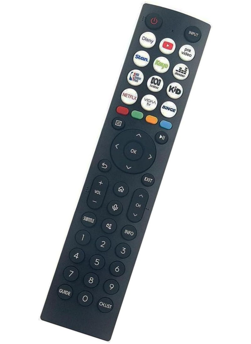 ELTRAZONE - Remote Control Replacement for 4K UHD LED LCD Smart TV – Compatible with Models 55U7HAU, 65U7HAU, 75U7HAU, 85U7HAU, 50A7HAU, 85A7HAU, 55A7HAU – Universal Compatibility, Easy Setup, Ergonomic Design, Seamless Control, Ideal for Daily Use, Energy Efficient with Long Battery Life - Image 1