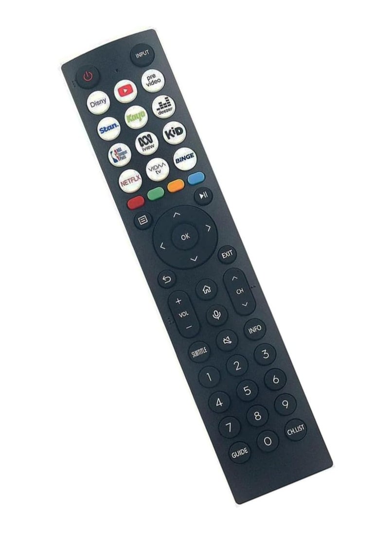 ELTRAZONE - Remote Control Replacement for 4K UHD LED LCD Smart TV – Compatible with Models 55U7HAU, 65U7HAU, 75U7HAU, 85U7HAU, 50A7HAU, 85A7HAU, 55A7HAU – Universal Compatibility, Easy Setup, Ergonomic Design, Seamless Control, Ideal for Daily Use, Energy Efficient with Long Battery Life - Image 1