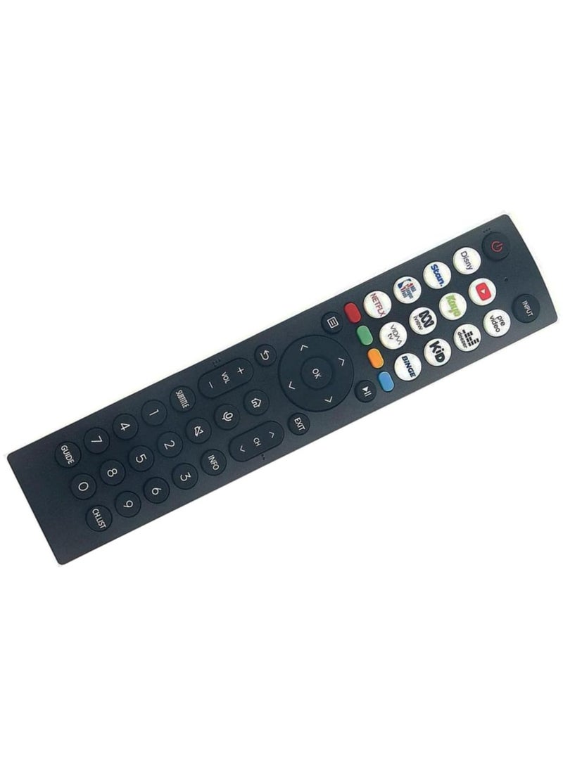 ELTRAZONE - Remote Control Replacement for 4K UHD LED LCD Smart TV – Compatible with Models 55U7HAU, 65U7HAU, 75U7HAU, 85U7HAU, 50A7HAU, 85A7HAU, 55A7HAU – Universal Compatibility, Easy Setup, Ergonomic Design, Seamless Control, Ideal for Daily Use, Energy Efficient with Long Battery Life - Image 1