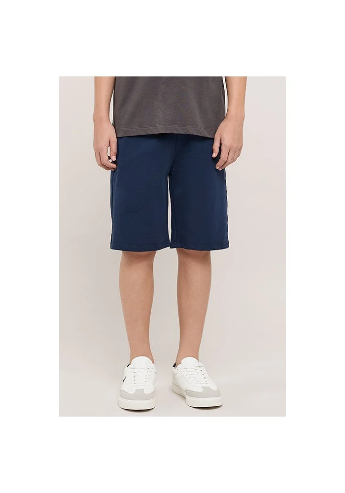 R&b Solid Shorts with Drawstring Waist