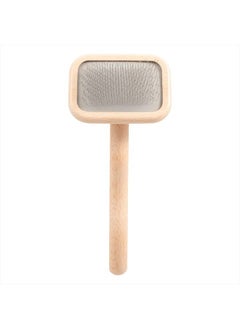 Chris Christensen Mark I Slicker Brush, Groom Like a Professinal, Stainless Steel Pins, Lightweight Beech Wood Body, Ground and Polished Tips, Extra Small  - Image 1