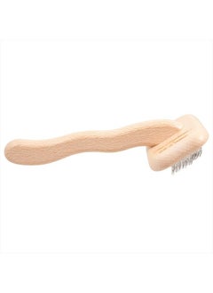 Chris Christensen Mark I Slicker Brush, Groom Like a Professinal, Stainless Steel Pins, Lightweight Beech Wood Body, Ground and Polished Tips, Extra Small  - Image 3
