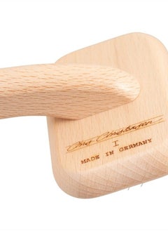 Chris Christensen Mark I Slicker Brush, Groom Like a Professinal, Stainless Steel Pins, Lightweight Beech Wood Body, Ground and Polished Tips, Extra Small  - Image 4