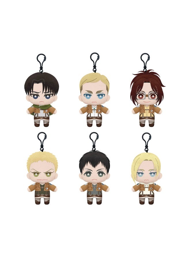 Bandai Attack On Titan 6" Tomonui Plush by Banpresto (1 Random) 